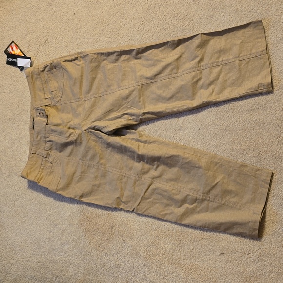 Dalia Collection Capri Cropped pants linen blend nwt sz 4 - Picture 4 of 9